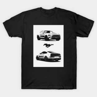 Ford Mustang (pop art) T-Shirt